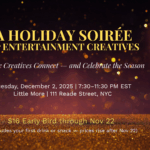 A Holiday Soirée for Entertainment Creatives Where Creatives Connect — and Celebrate the Season